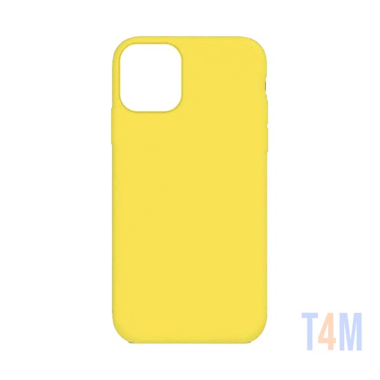 Capa de Silicone para Apple iPhone 12 Pro Max Amarelo